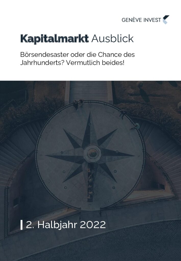 Titelseite Kapitalmarktausblick 2. Halbjahr 2022