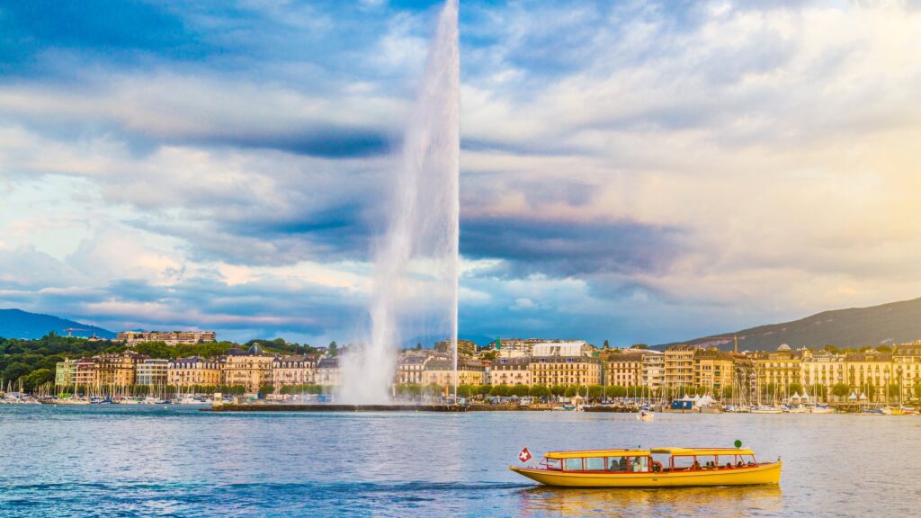 Jet d’eau und Seepromenade in Genf – Kapitalmarktausblick 2022